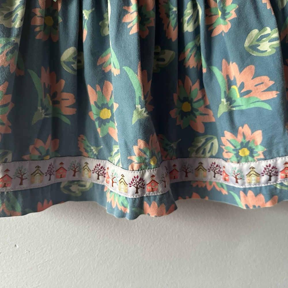 Matilda Jane Blue Floral Bow Top Size 12-18 Months - Picture 4 of 10